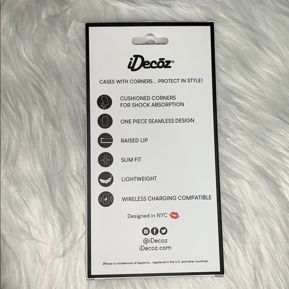 iDecoz iPhone Cases X/XS, 7/8 & 7/8 PLUS, XS MAX - Picture 2 of 6